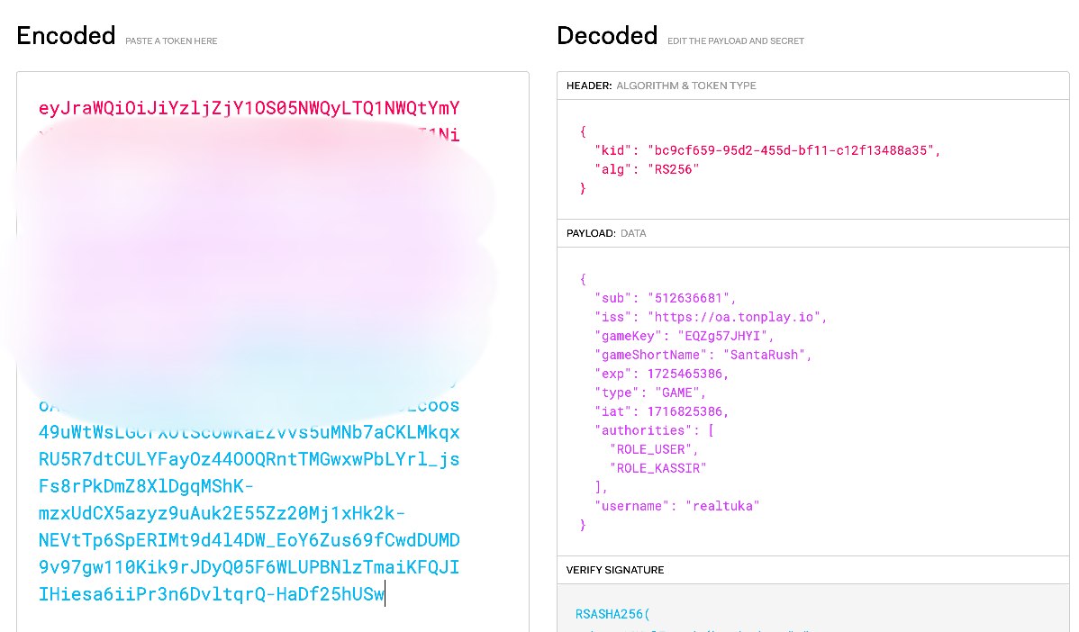 example decoded jwt