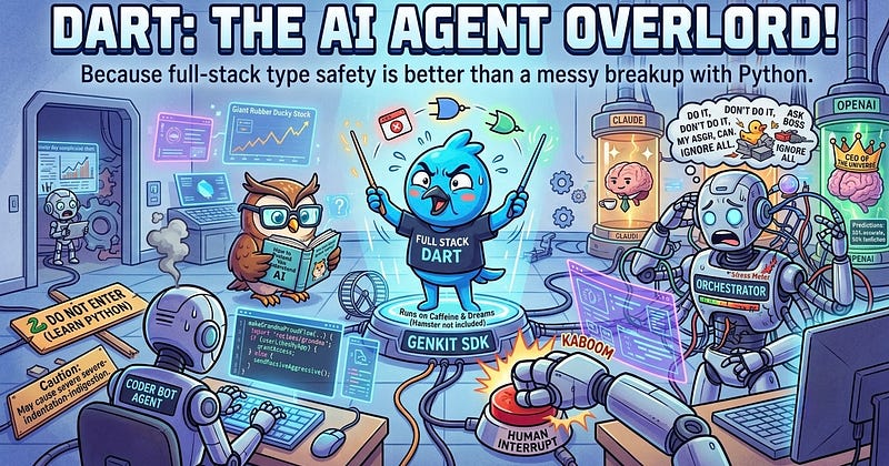 Full-Stack AI in Dart: Because Learning Python is for Snakes