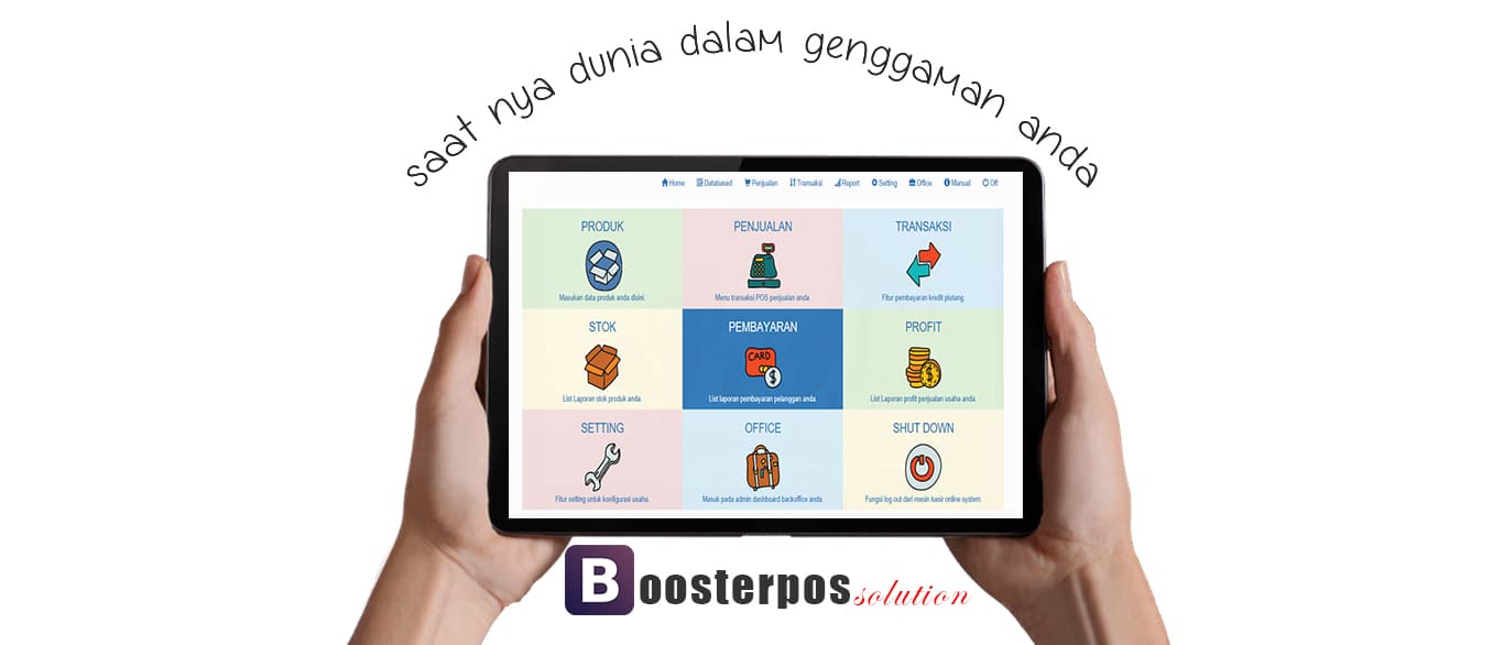 Boosterpos apps aplikasi toko kasir gratis free download source code pos