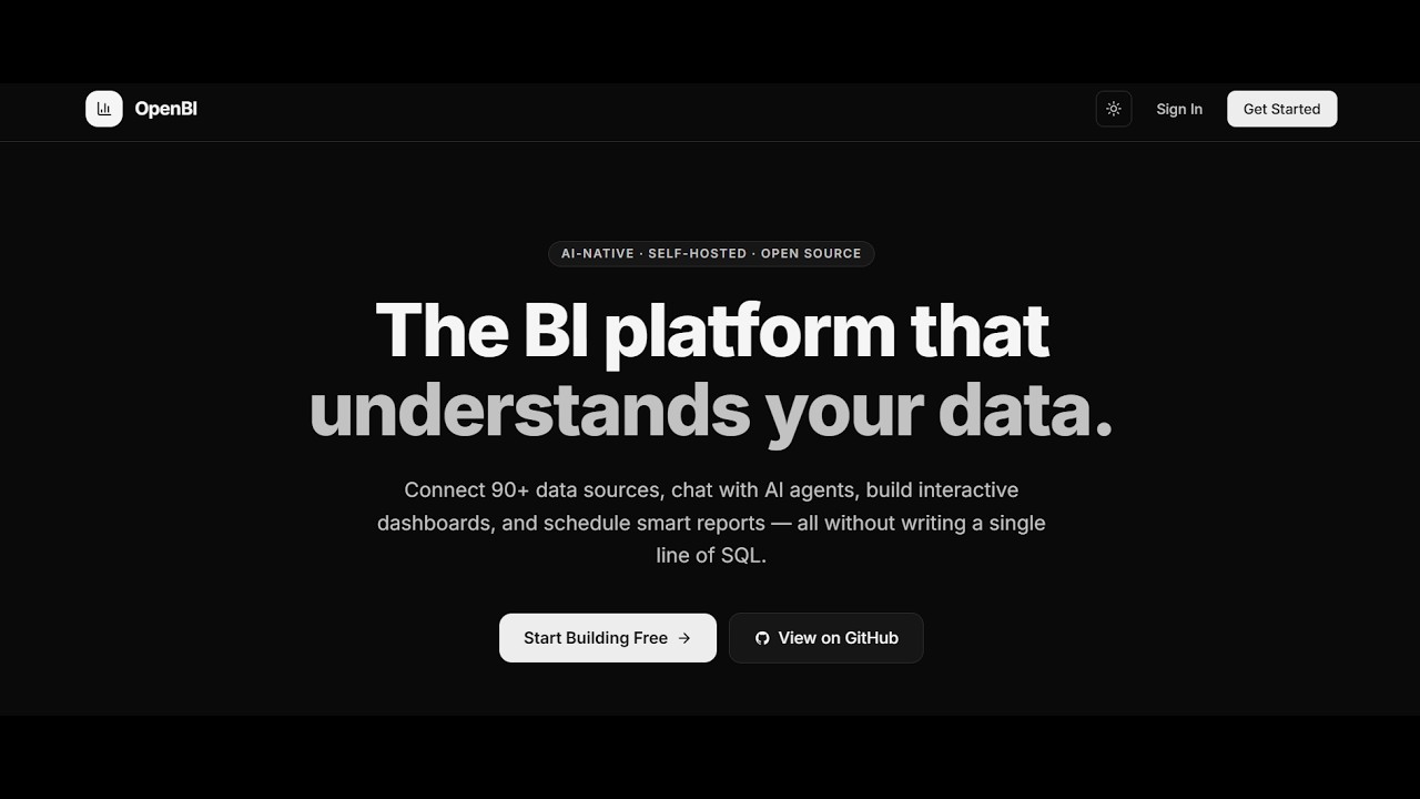 OpenBI Demo