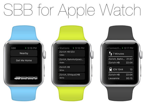 SBB for Apple Watch