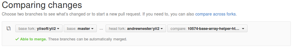 New Pull Request