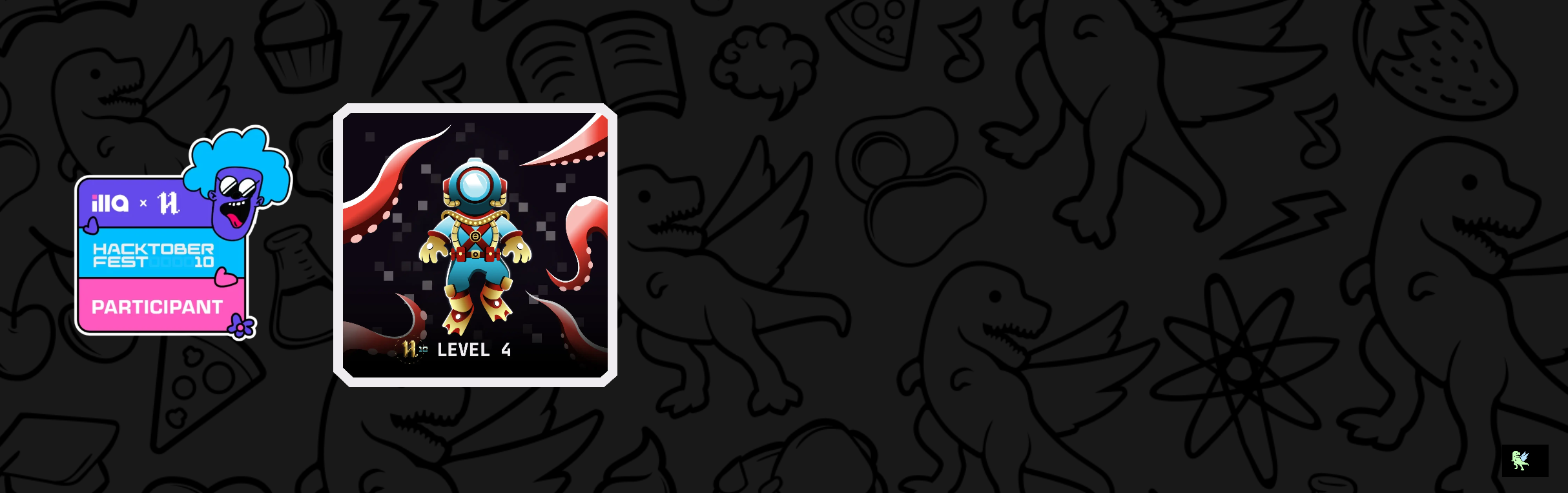 An image of @afuetterer's Holopin badges, which is a link to view their full Holopin profile