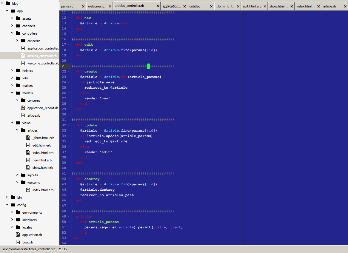 Syntax Coloring