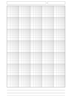 Logarithmic grid, portrait