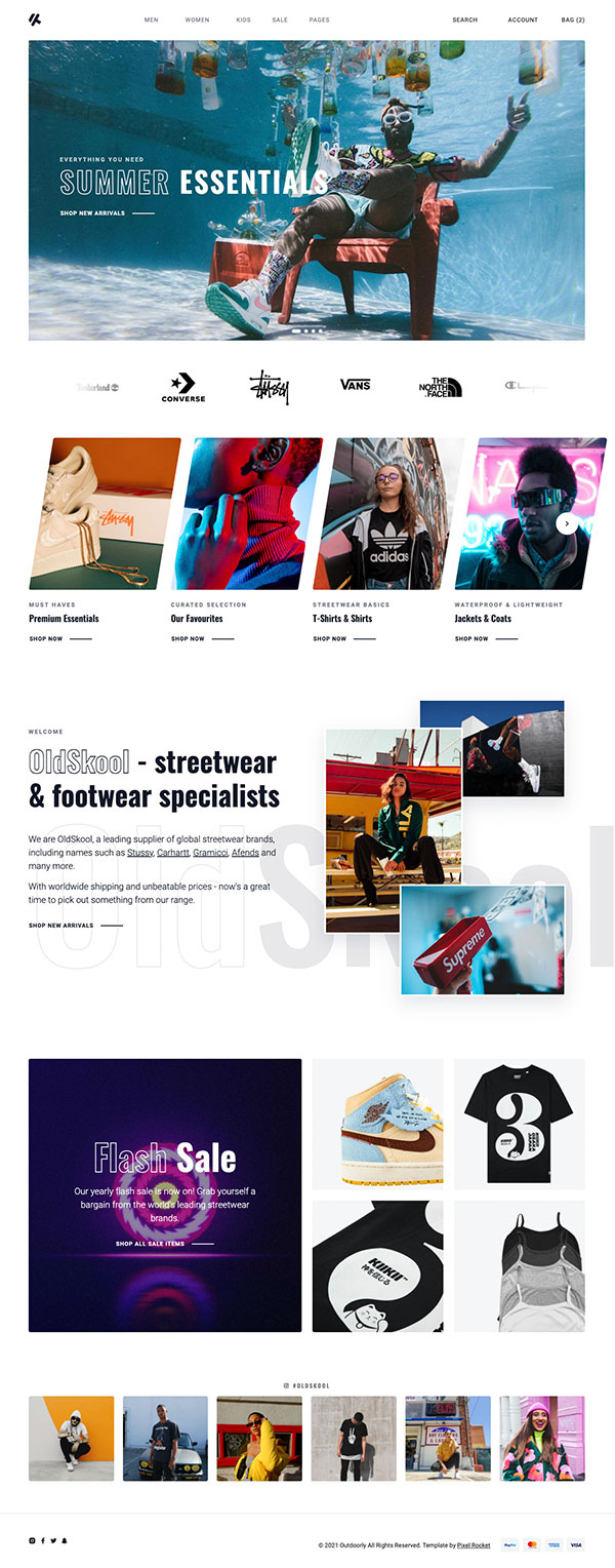 Bootstrap 5 Responsive HTML Fashion Store Template