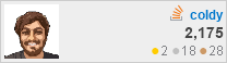 profile for coldy at Stack Overflow, Q&A for professional and enthusiast programmers