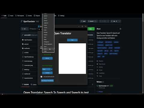 Open Translator GUI demo