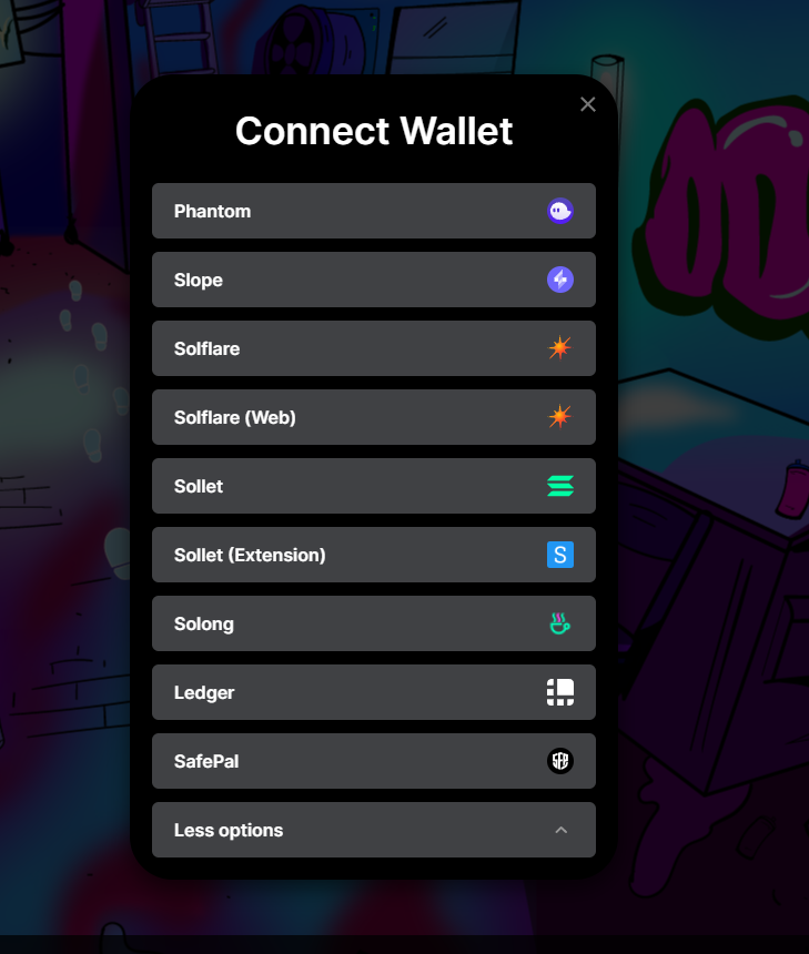 Supported Wallets