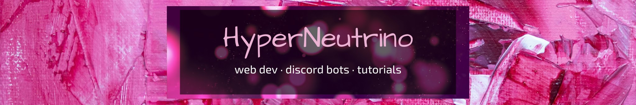 HyperNeutrino's Banner