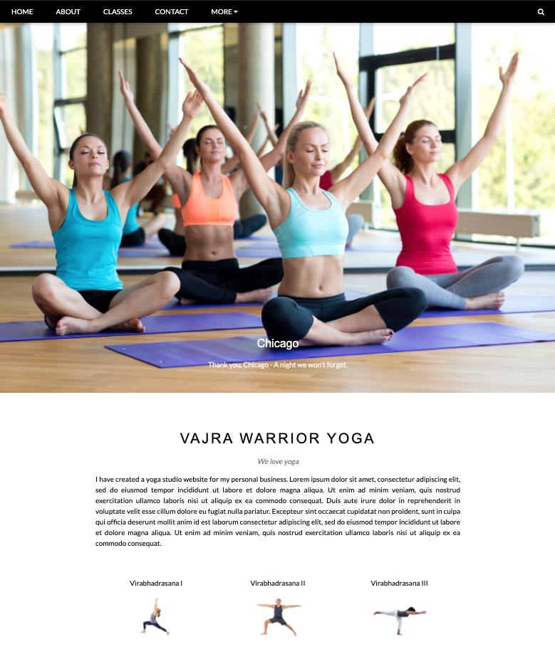 Vajra Warrior Yoga 1