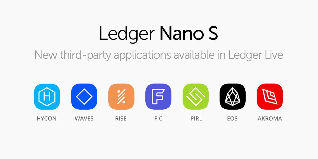 ledger announcement tweet