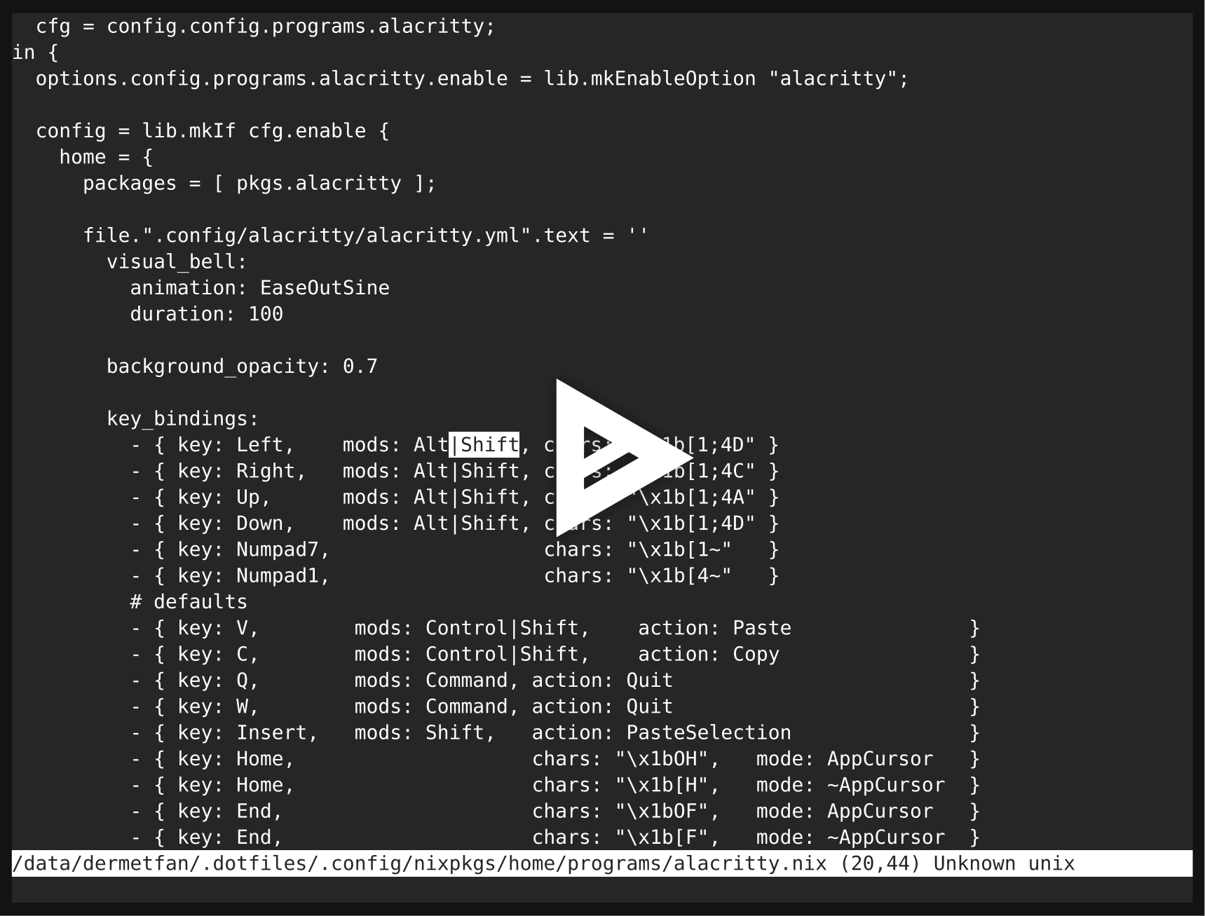 asciicast