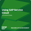 Using SAP Service Cloud - Record of Achievement