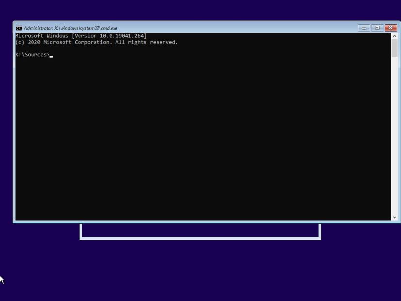 Command Prompt on Windows Setup