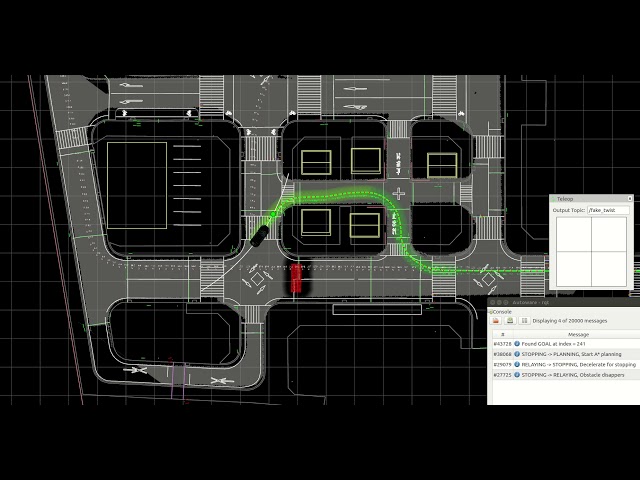 Hybrid A*, statically avoiding by big re-routing