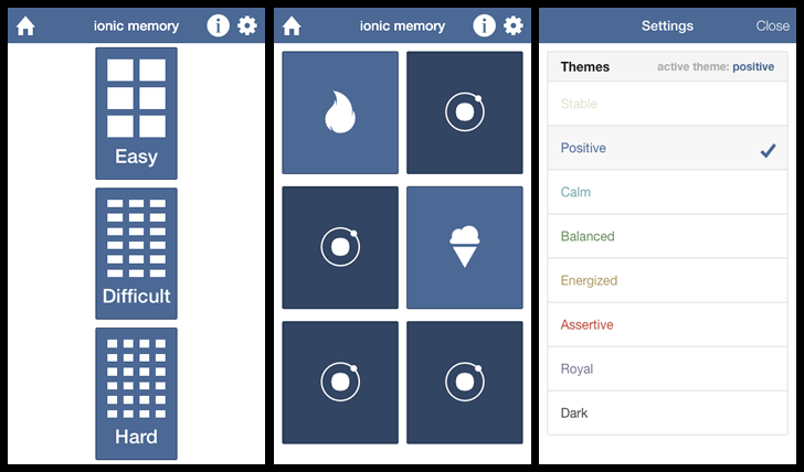 GitHub - segra/ionic-memory-game: A Memory game app built with Ionic ...