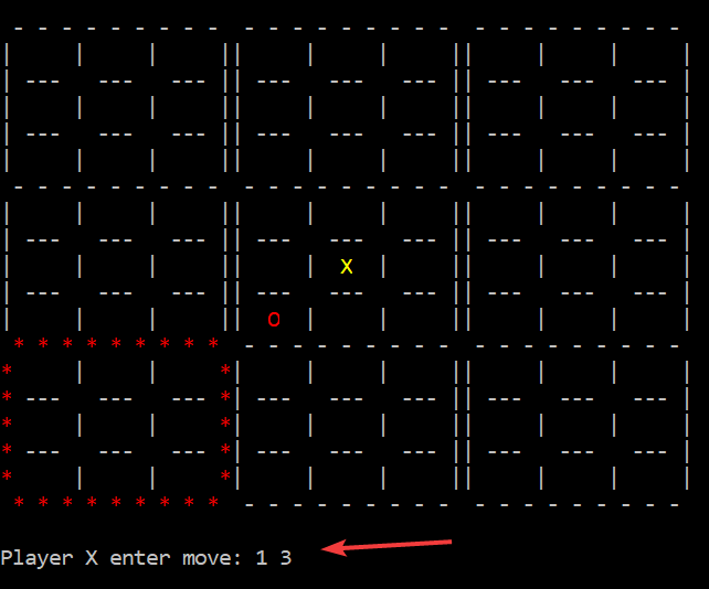 Image of enter coordiantes