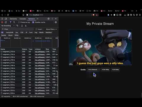 Video Stream Server Demo