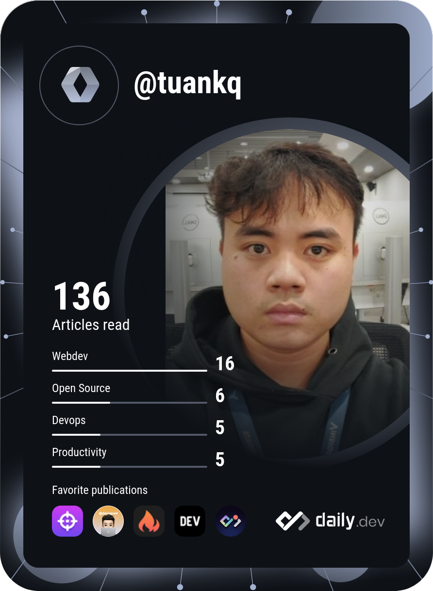 tuankq's Dev Card