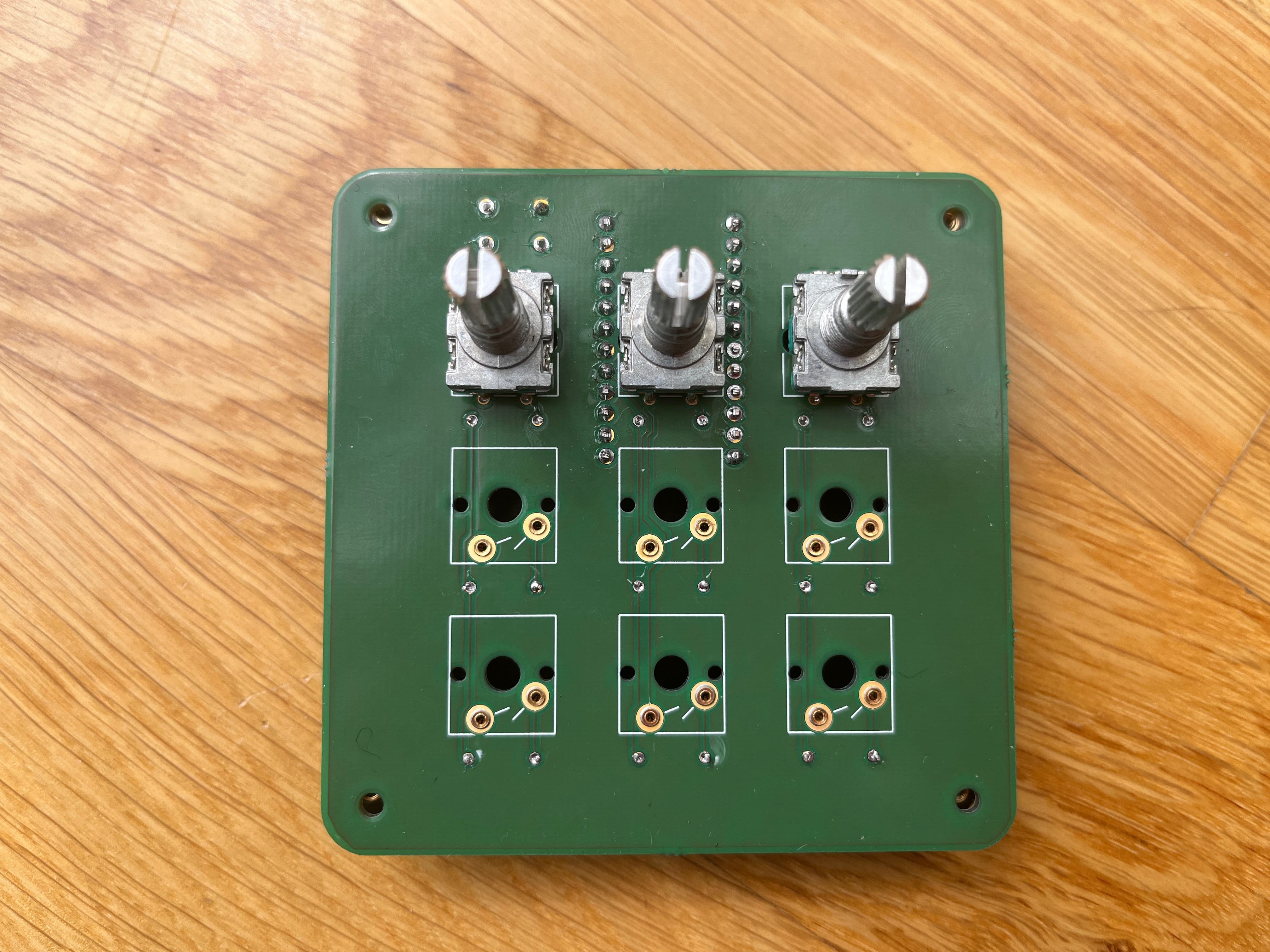 v0.1 revision PCB front