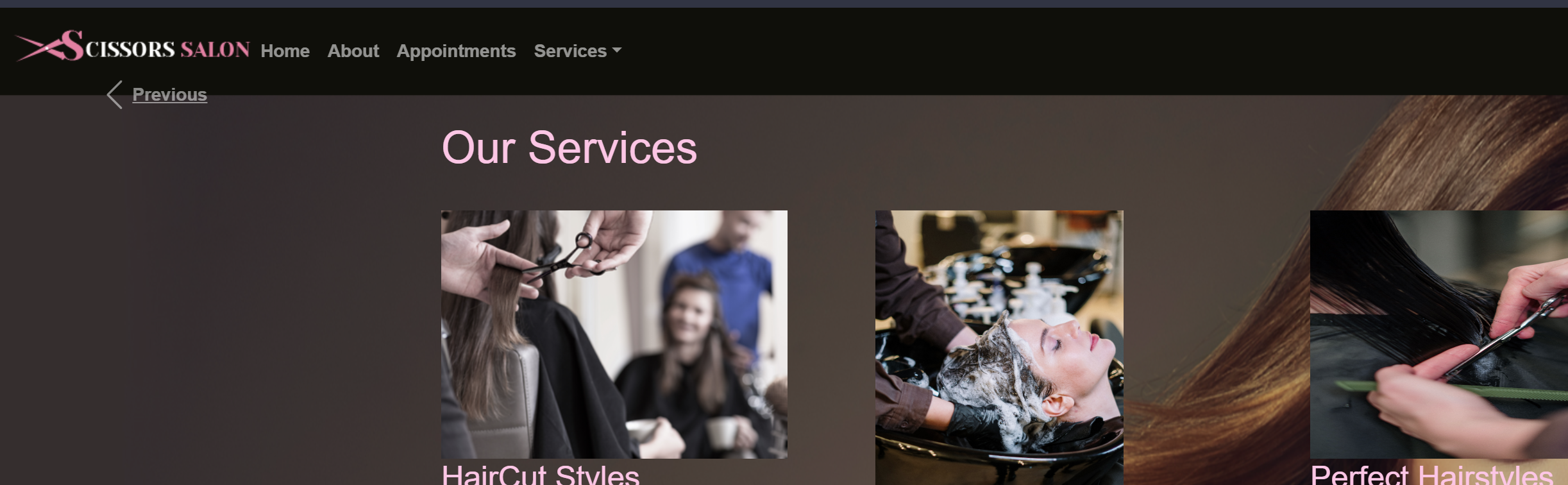 Services Page