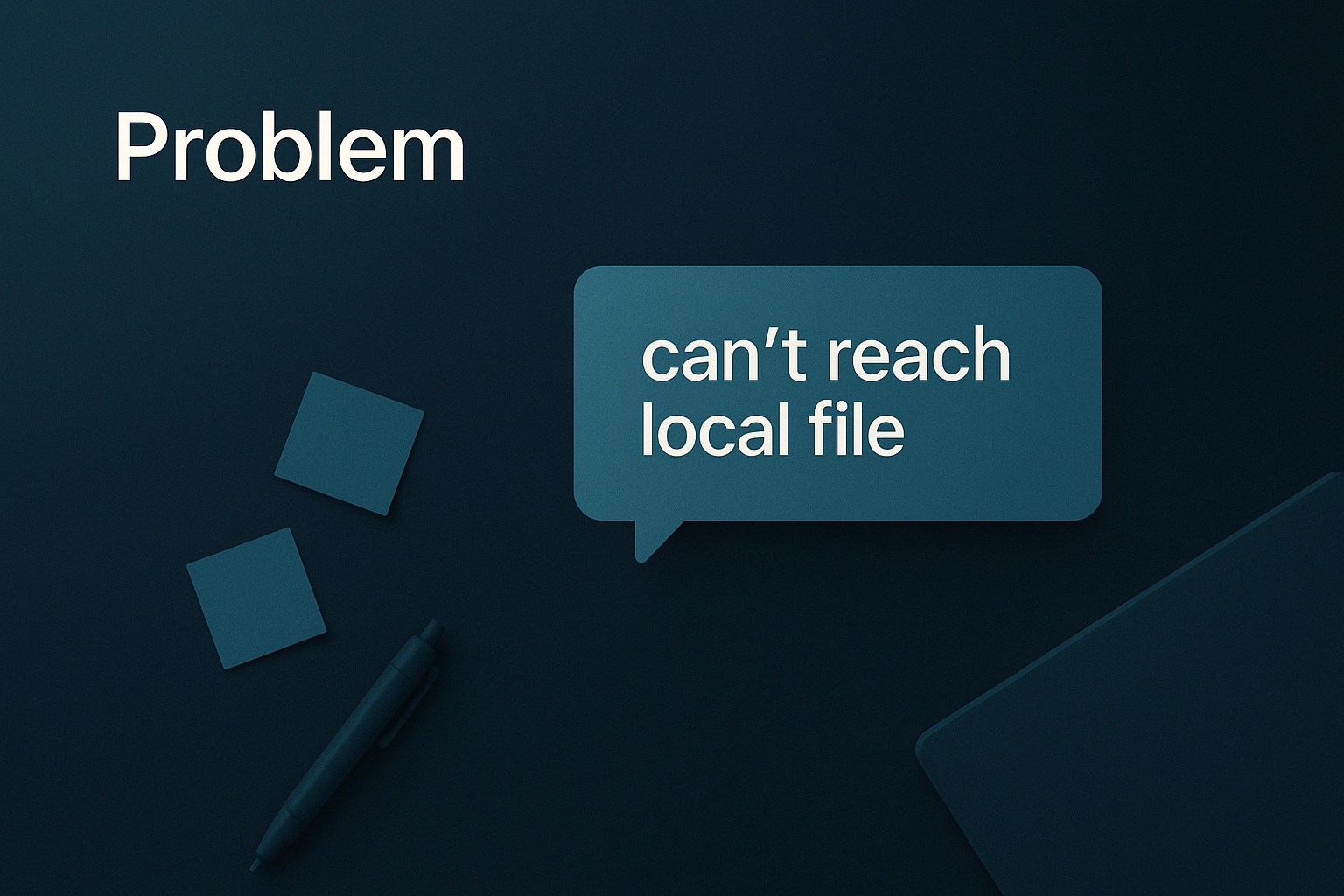 When chats stop at your files
