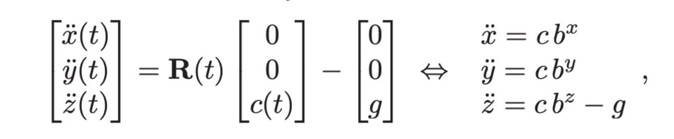 altitude control formula