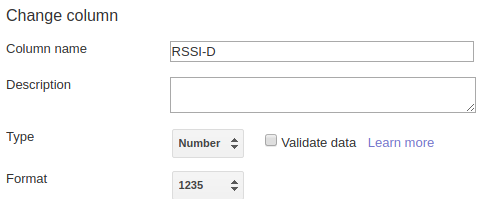 Number Columns