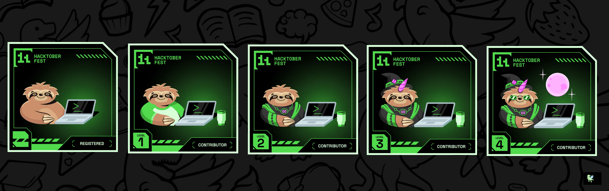 An image of @akshay66's Holopin badges, which is a link to view their full Holopin profile