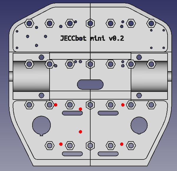 JECCbot mini 0.2 mounting