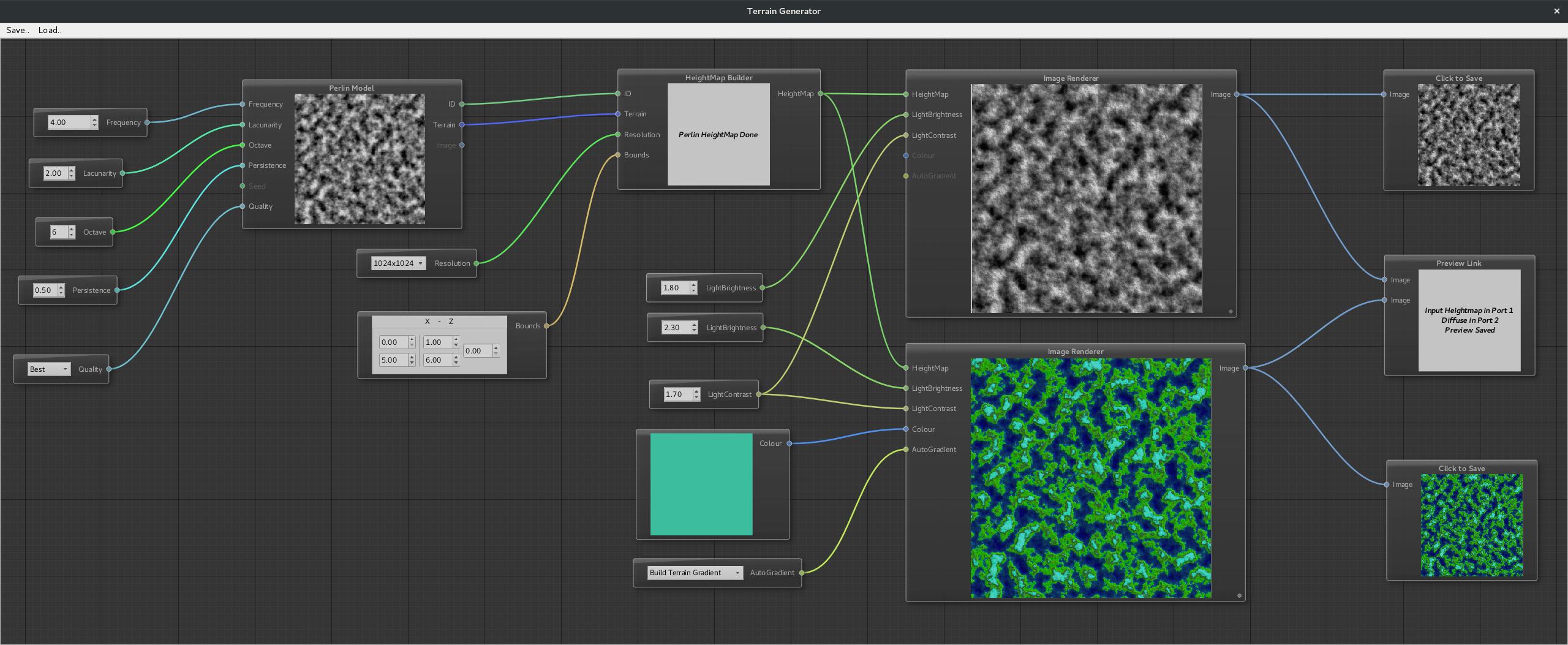 nodenoise graph editor