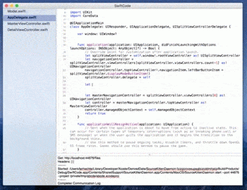 SwiftCode Editor Example