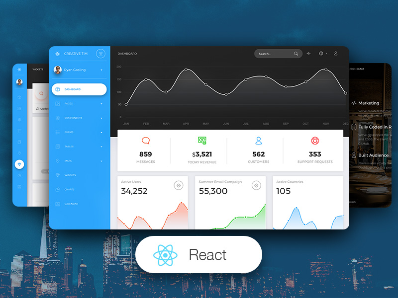 Now UI Dashboard PRO React