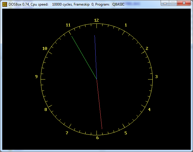 Clock Analog