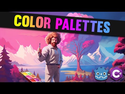 Godot 4 C# Addon You Didn't Know You Needed - Color Palettes