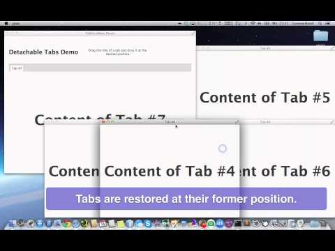 JavaFX: Introducing Detachable Tabs