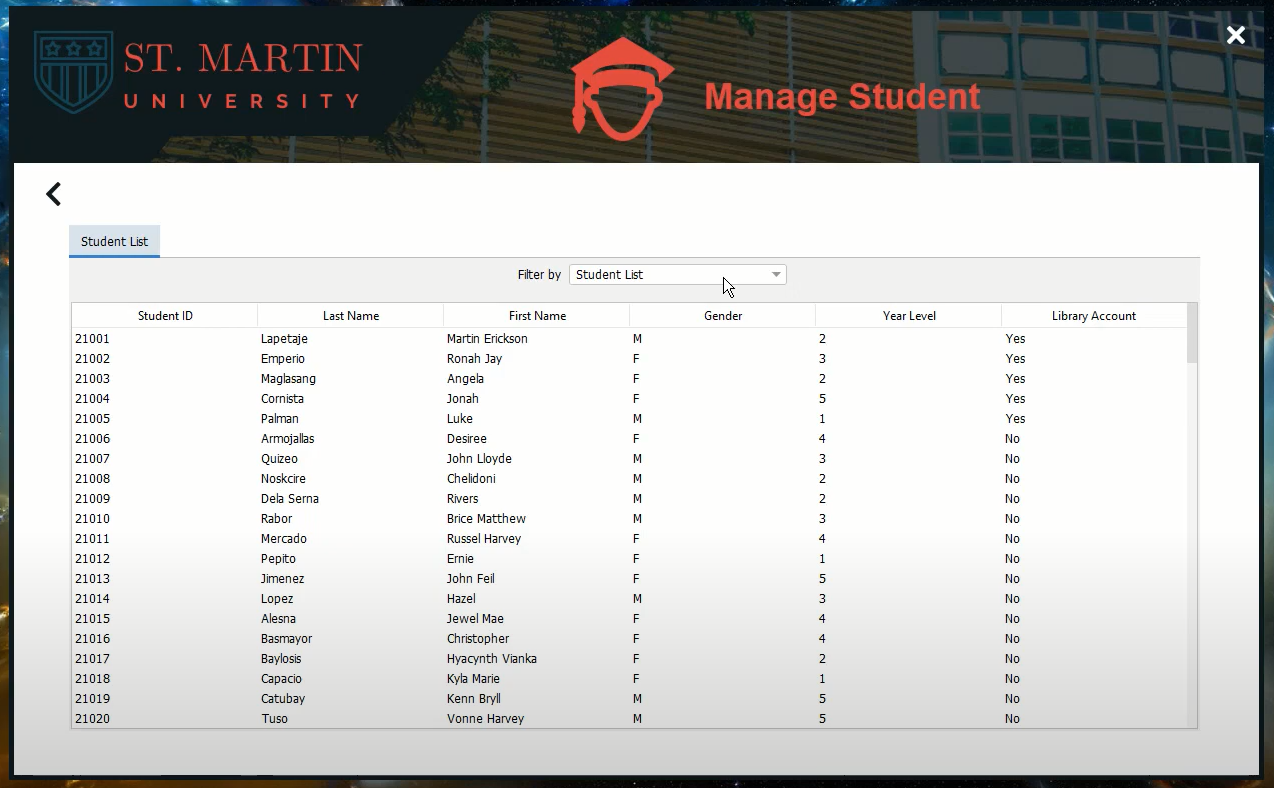 manage-Student