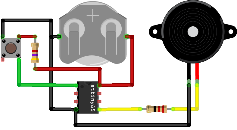 fritzing circuit