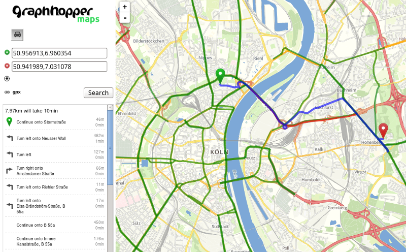 traffic info preview