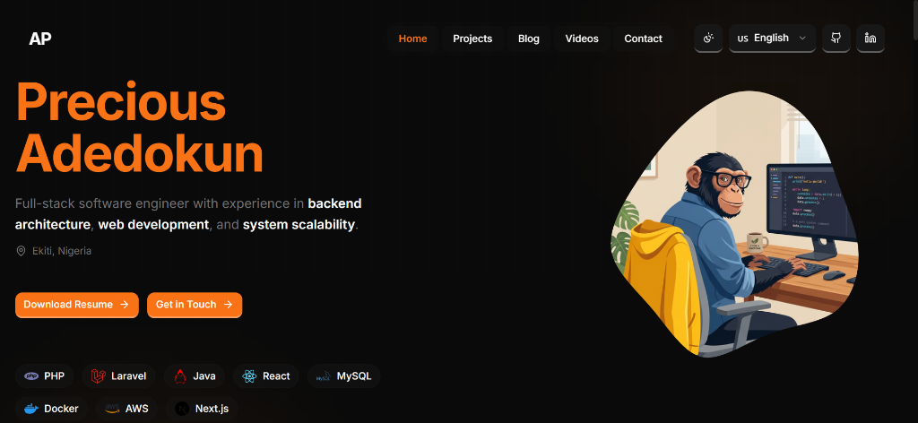 Precious Adedokun - Full Stack Developer