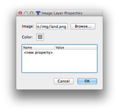 Image Properties Dialog