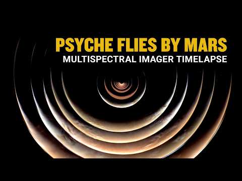 Psyche Receives Gravity Assist from Mars - Click to watch video