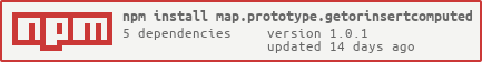 npm badge