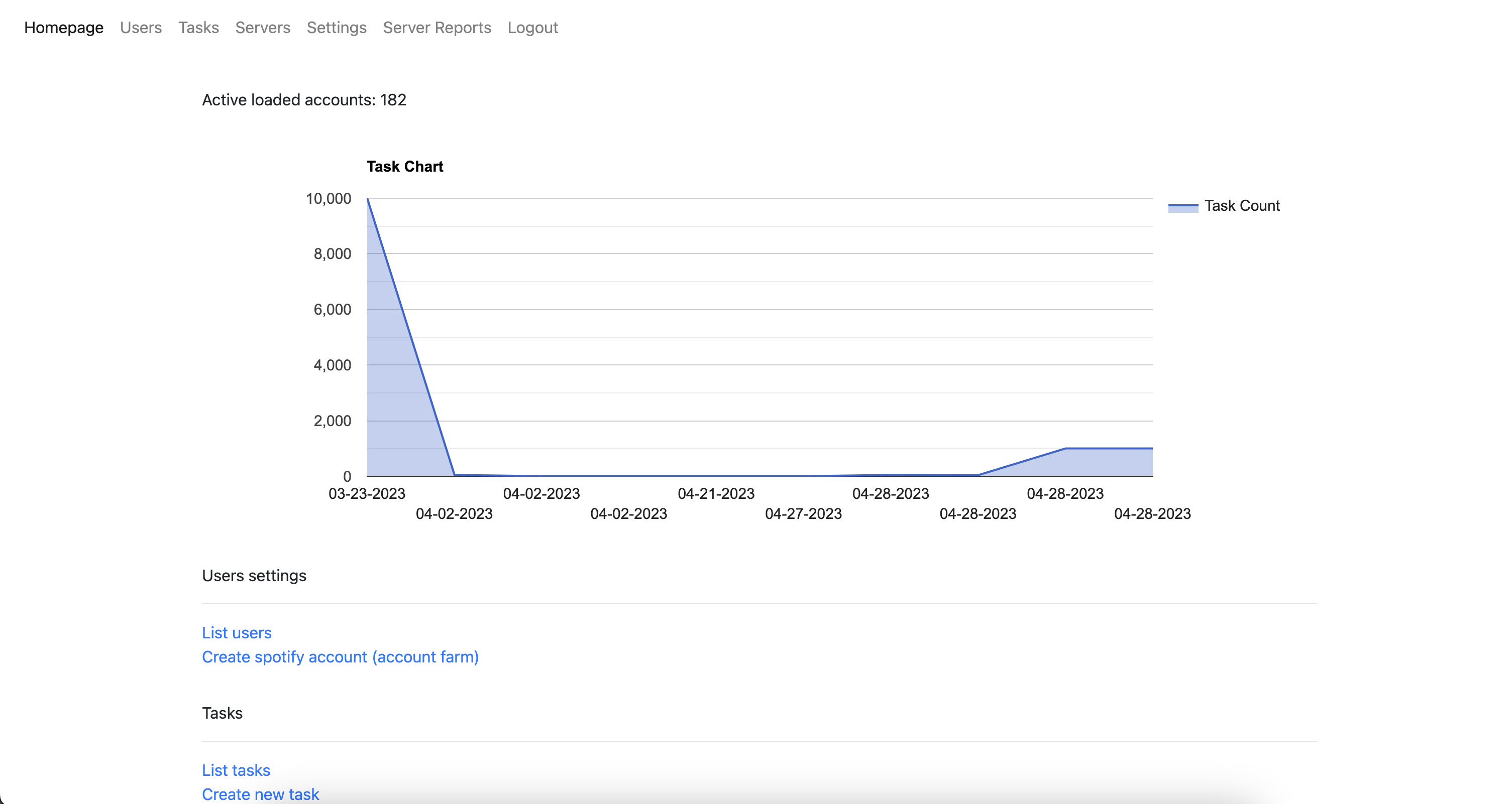 Javatify Web Interface!