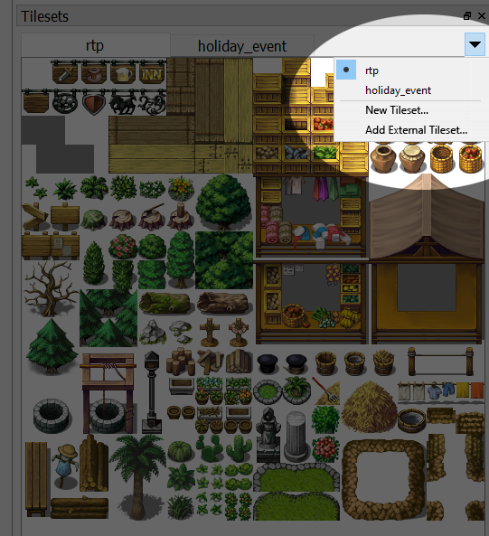 Adding tilesets