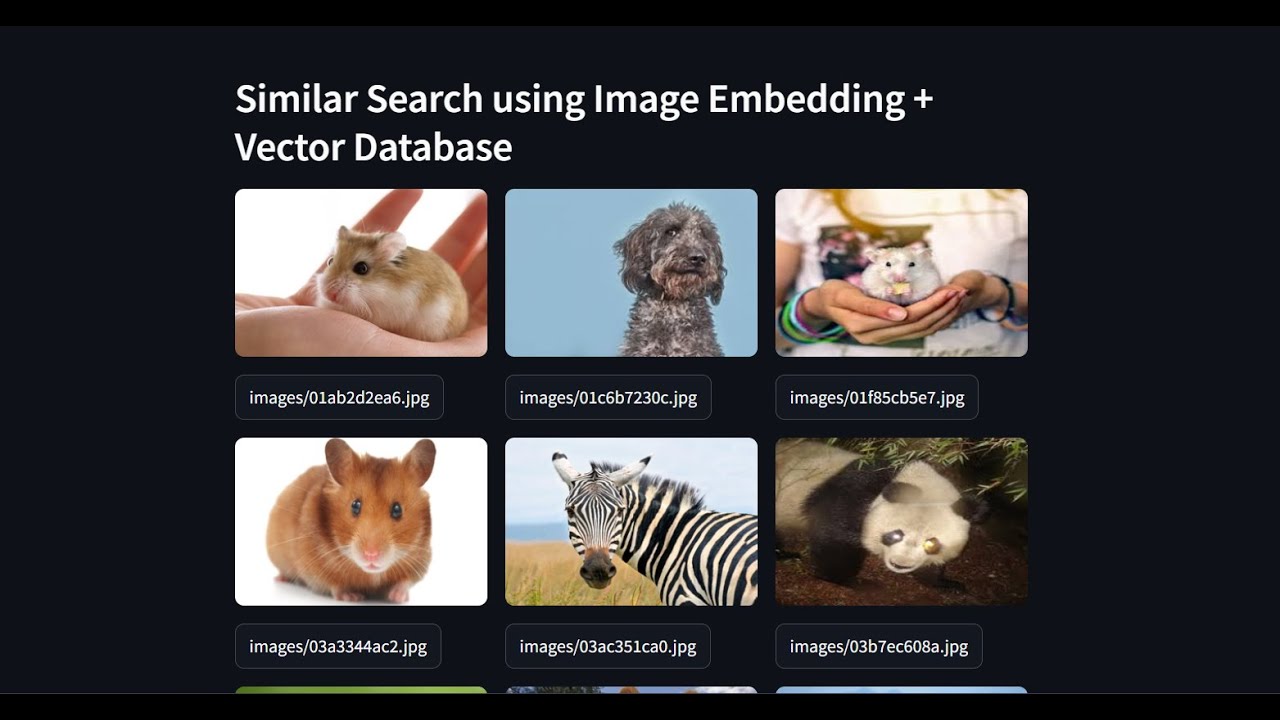 GitHub - playatanu/similarity-search: This project is a similarity ...