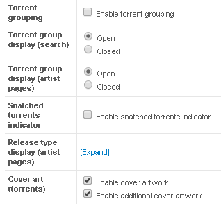 torrent grouping