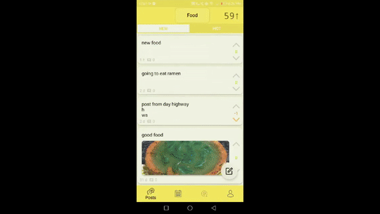 Squash app screenshot