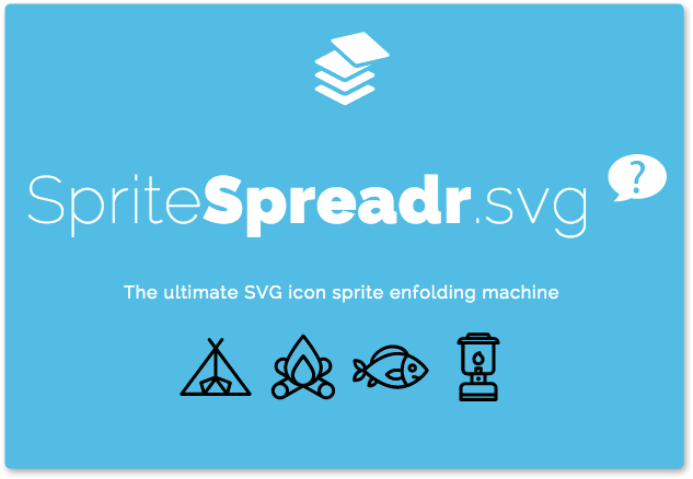 spriteSpreaded icons